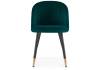 Стул Woodville Gabi 15088 green / black фото 2