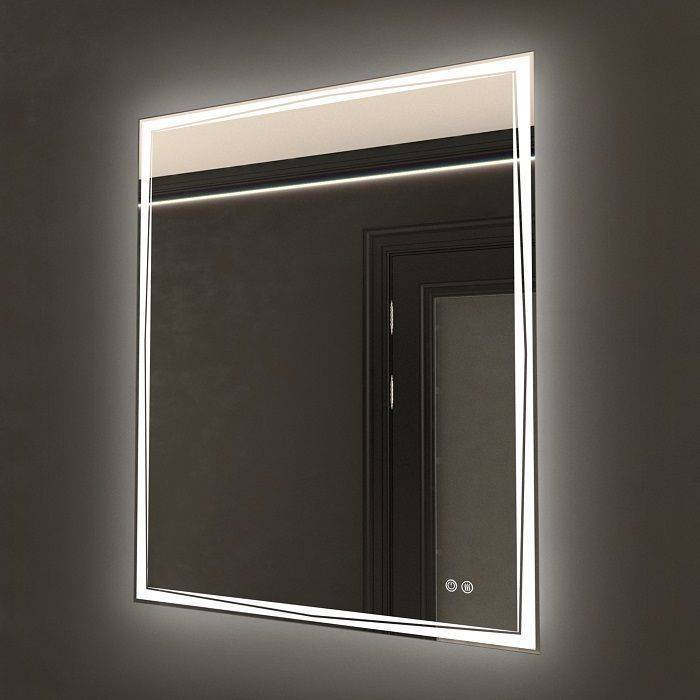 Зеркало с подсветкой и подогревом Art&Max Firenze 700x800" AM-Fir-700-800-DS-F-H