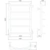 Полотенцесушитель водяной Larusso Евромикс БП П5 4670078534934 500 хром фото 3