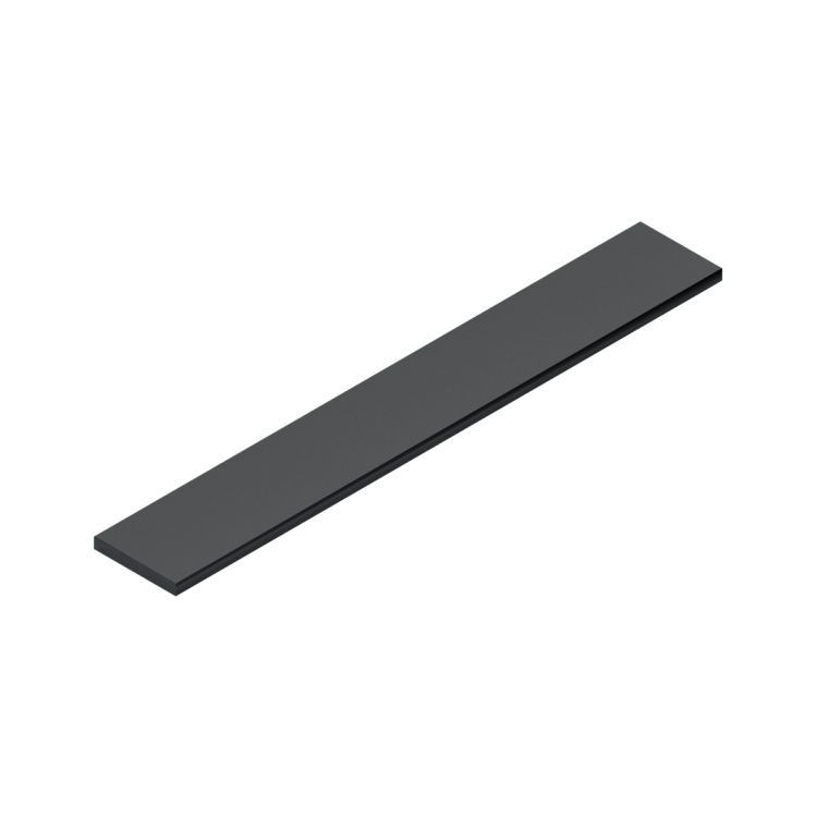 Полоса алюминиевая Neexy pv89-18 MBL черный матовый 270x2x0.2