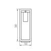 Садовый светильник Kanlux VIMO 50 SE-B 34986 фото 2