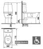 Чаша для унитаза-компакта Jika Mio 2471.6 высокий фото 3