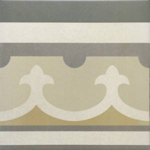 Декор EQUIPE CAPRICE BURGUNDY BORDER 20x20 см