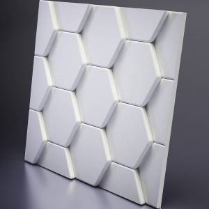 Гипсовая 3D панель Artpole Bee M-0040 600x600
