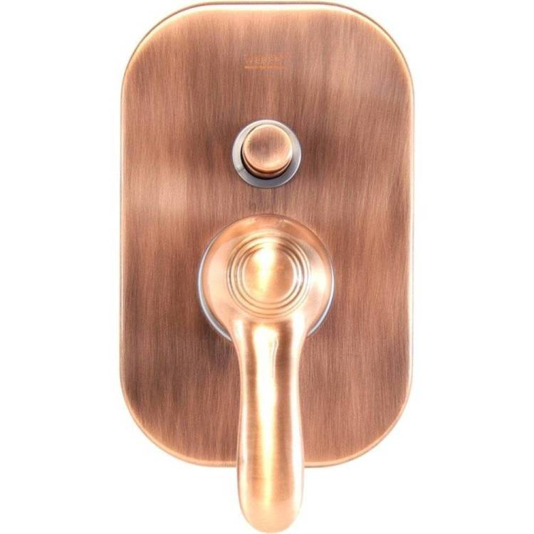 Смеситель для ванны Webert Aurora AU860101060 с внутренней частью, медь