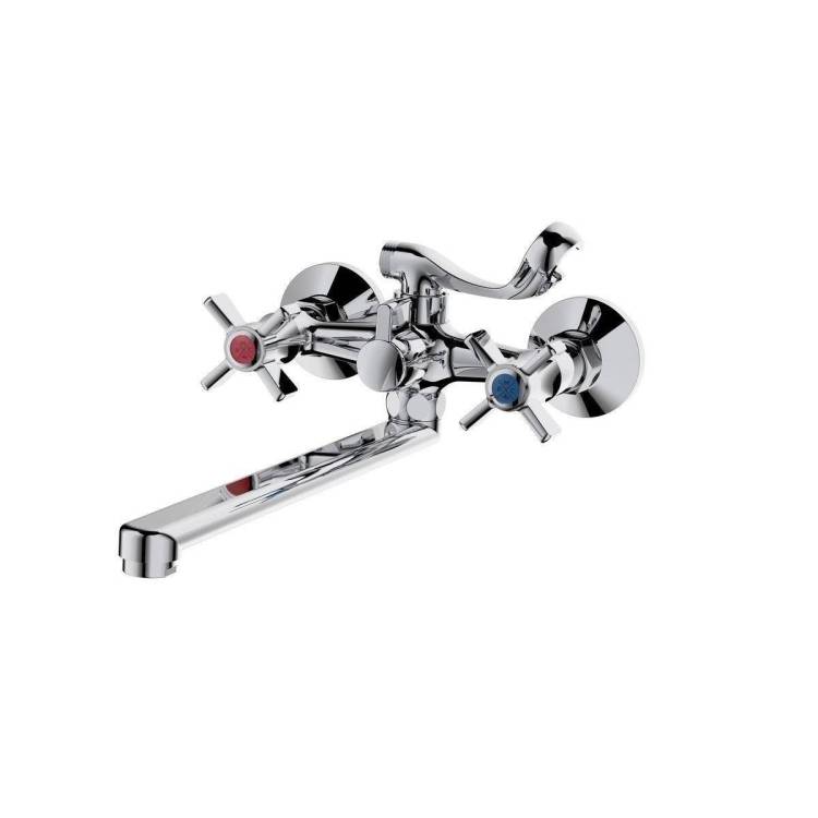 Смеситель для ванны РМС SL118-140P хром