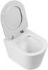 Унитаз подвесной BelBagno Flay-r BB053CHR крышка BB901SC, безободковый, с микролифтом фото 3