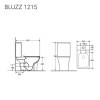 Унитаз-компакт Staro Bluzz 1215 С0005299 белый фото 5