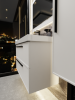 Тумба с раковиной La Fenice Elba Twin Bianco NFNC-01-ELB-B-80-2-3-80 белая матовая, 80 см фото 6