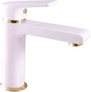 Смеситель для раковины Rav Slezak Colorado CO128.5BZ белый, золото