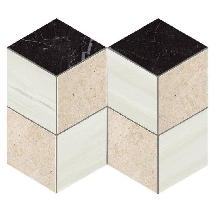 Мозаика Atlas Concorde Marvel Stone AS2M Mosaico Esagono Geo Warm Lapp. 25.4x35.2