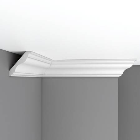 Плинтус потолочный гладкий DECOMASTER DP-357 240x8x8.5