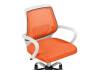 Компьютерное кресло Woodville Ergoplus 15373 orange / white фото 6
