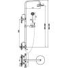Душевая стойка Agger Thermo A2451200 хром фото 14