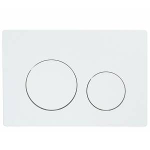 Кнопка смыва Agger APB0188 белая глянцевая