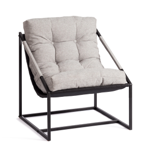 Кресло Tetchair Charli 24902 серо-бежевый, рогожка