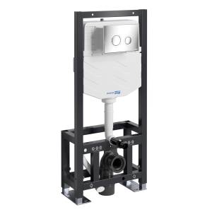 Система инсталляции для унитазов Wasserkraft Dill 61TLT.010.ME.CH01 клавиша хром