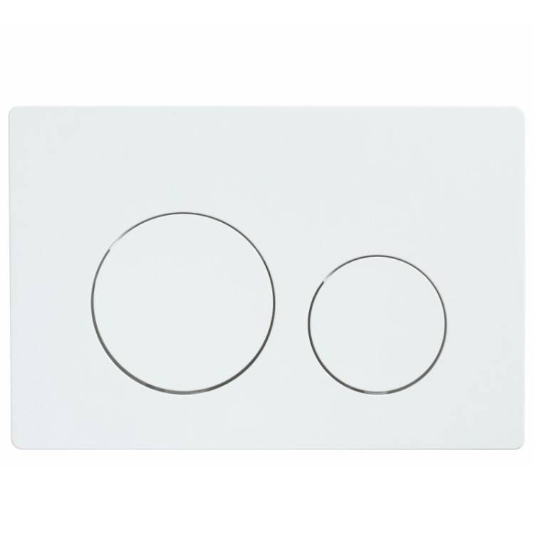 Кнопка смыва Agger APB0188 белая глянцевая