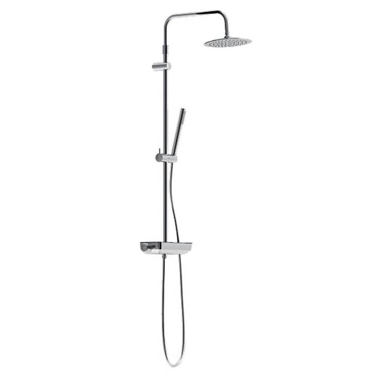 Душевая система Damixa Scandinavian Pure 936780000 с душевым смесителем-полкой, хром