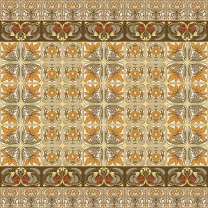 Бесшовные Eco обои Ortograf Arabesque 33450 Modern Жемчуг ОЕ-Р3