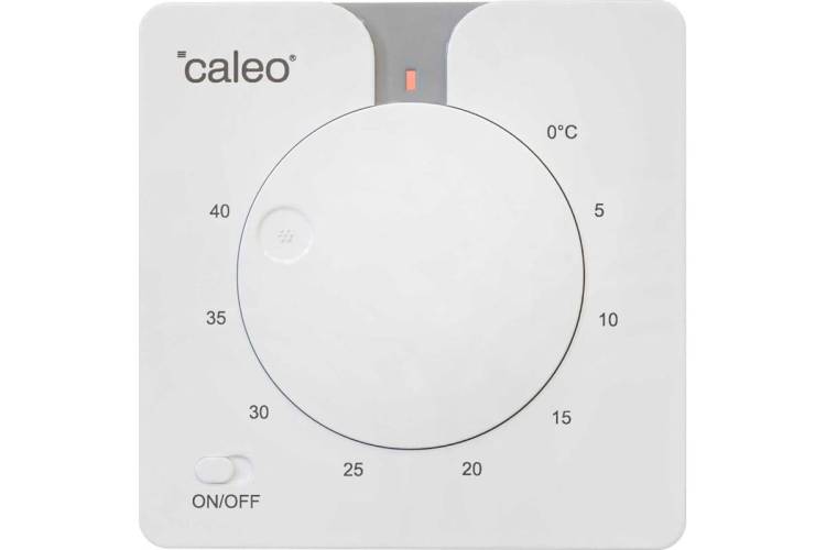 Терморегулятор Caleo C430 0К-00000770 встраиваемый, аналоговый, 3.5 кВт