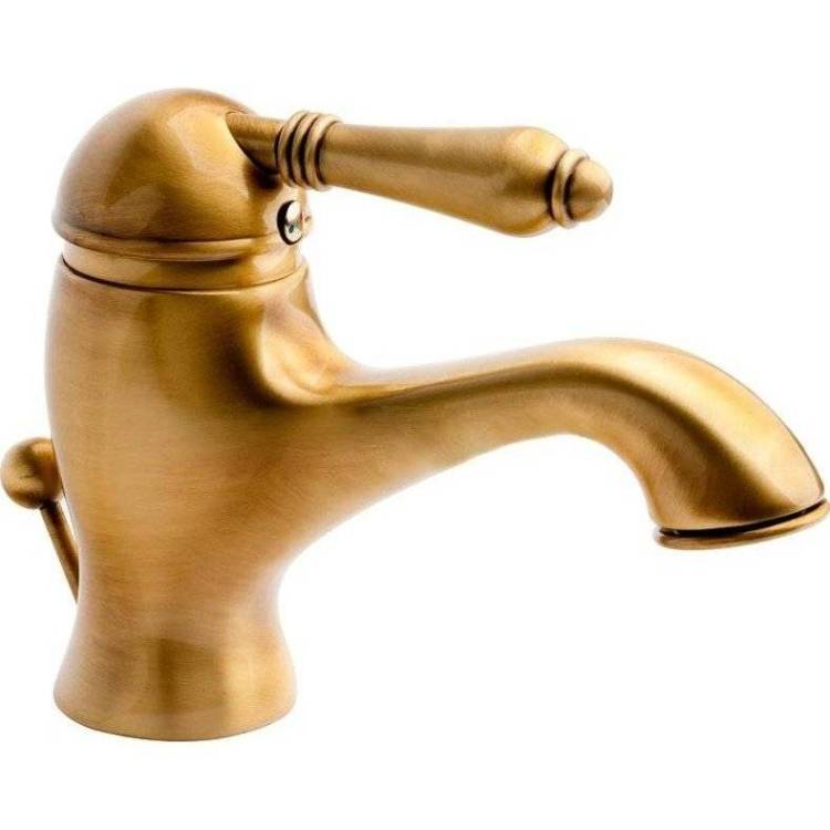 Смеситель для раковины Nicolazzi Classica Lusso 3402BZ75 с д/к бронза