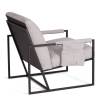 Кресло Tetchair Charli lux 24903 VT shape silver, велюр, букле фото 3