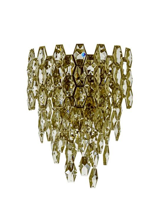 Настенный хрустальный светильник Arti Lampadari Osoppo E 2.10.100 G