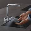 Смеситель для кухни Hansgrohe Aquno Select M81 73836000 хром фото 5