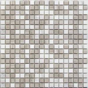 Мозаика Bonaparte Melange-15 из натурального камня (1.5x1.5) 30.5x30.5