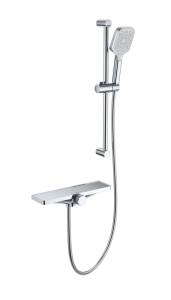 Смеситель для ванны Wonzon & Woghand WW-B2551-A-CR с душем и термостатом, хром