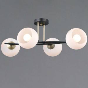 Потолочный светильник Illumico IL0798-4CSQ-25 BK AB TRENTO
