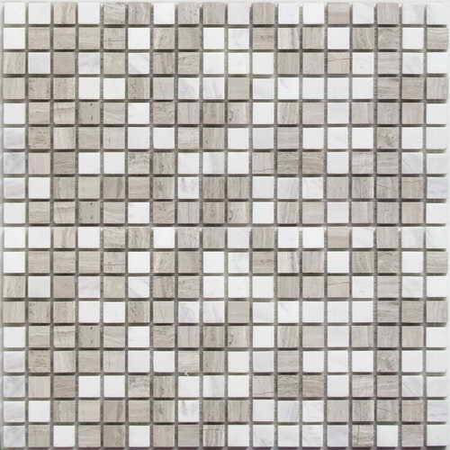 Мозаика Bonaparte Melange-15 из натурального камня (1.5x1.5) 30.5x30.5