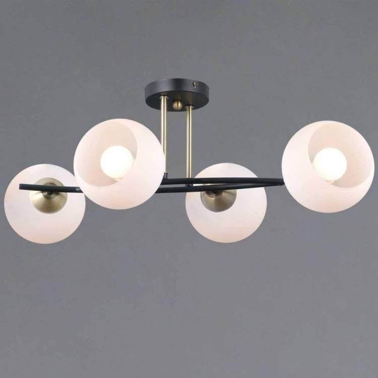 Потолочный светильник Illumico IL0798-4CSQ-25 BK AB TRENTO