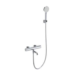 Смеситель для ванны Wonzon & Woghand WW-A2006-A1-CR термостатический, с душевым гарнитуром, хром