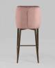 Стул барный Stool Group Лоренс MC72C VELVET HLR-44/ HLR-20EdgeDUAL пыльно-розовый фото 4
