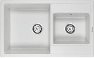 Мойка кухонная Paulmark Tandem PM238250-WH белая