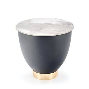 Стол журнальный Halmar Cecilia V-CH-CECILIA-LAW белый/серый/золотой