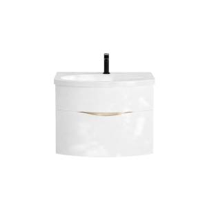 Тумба с раковиной Kerama Marazzi Riva белая матовая, 80 см, раковина RV.wb.80