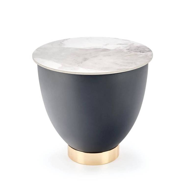 Стол журнальный Halmar Cecilia V-CH-CECILIA-LAW белый/серый/золотой