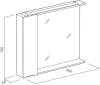 Зеркало BelBagno Marino 90 L фото 8