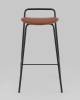 Набор из 4 барных стульев Stool Group Mantis 9083T brown X4 коричневый, экокожа фото 5