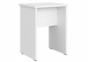 Табурет НК-Мебель Stern 72675816 Белый матовый 45.3x30x35