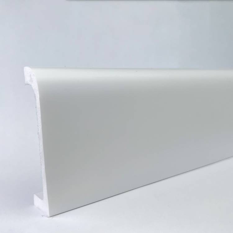 Плинтус напольный Bello Deco XPS POLYMER ПЛ 16 Белый жасмин 200x1.9x8