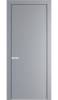 Межкомнатная дверь Profil Doors 1 PA полотно Смоки, профиль серая ночь 700x2000