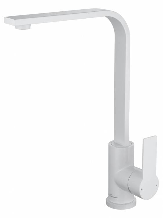 Смеситель для кухни Wonzon & Woghand WW-AE4550-MW белый матовый