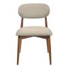 Стул Bradex Home Lucas 3 RF 0797D латте букле с ножками цвета орех фото 3
