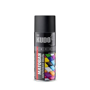 Эмаль универсальная акриловая KUDO KU-A9003M белая матовая 0.52 л