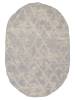 Ковер Kaplanser Reflex 9140A 22 L.GREY/L.GREY Овал 2x3