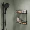 Душевая штанга Milardo Ideal Spa ILS70B0M17 черный матовый фото 4